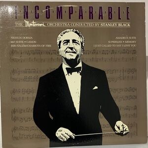 Incomparable Vinyl Record by - Stanley, Black and Orchestra